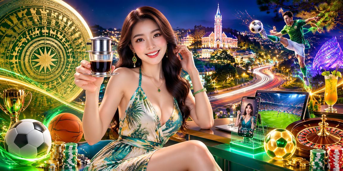 Người dùng tại Đà Lạt truy cập nền tảng cá cược an toàn trong không gian cà phê yên tĩnh