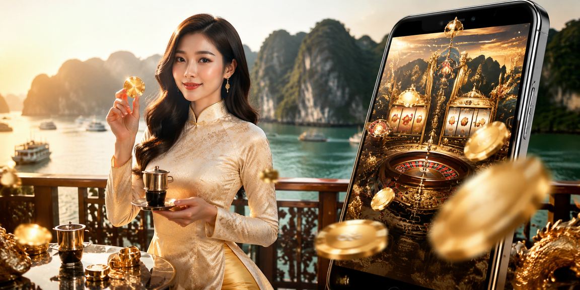 Sân khấu trao giải casino di động tại Hạ Long